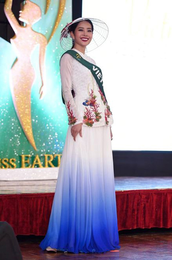 Nam Em giành giải vàng Hoa hậu ảnh Miss Earth ảnh 1